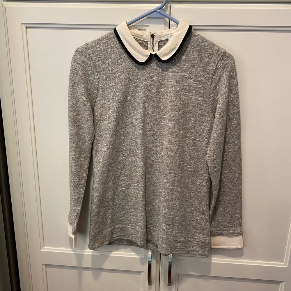 Jcrew Peter Pan collar shirt